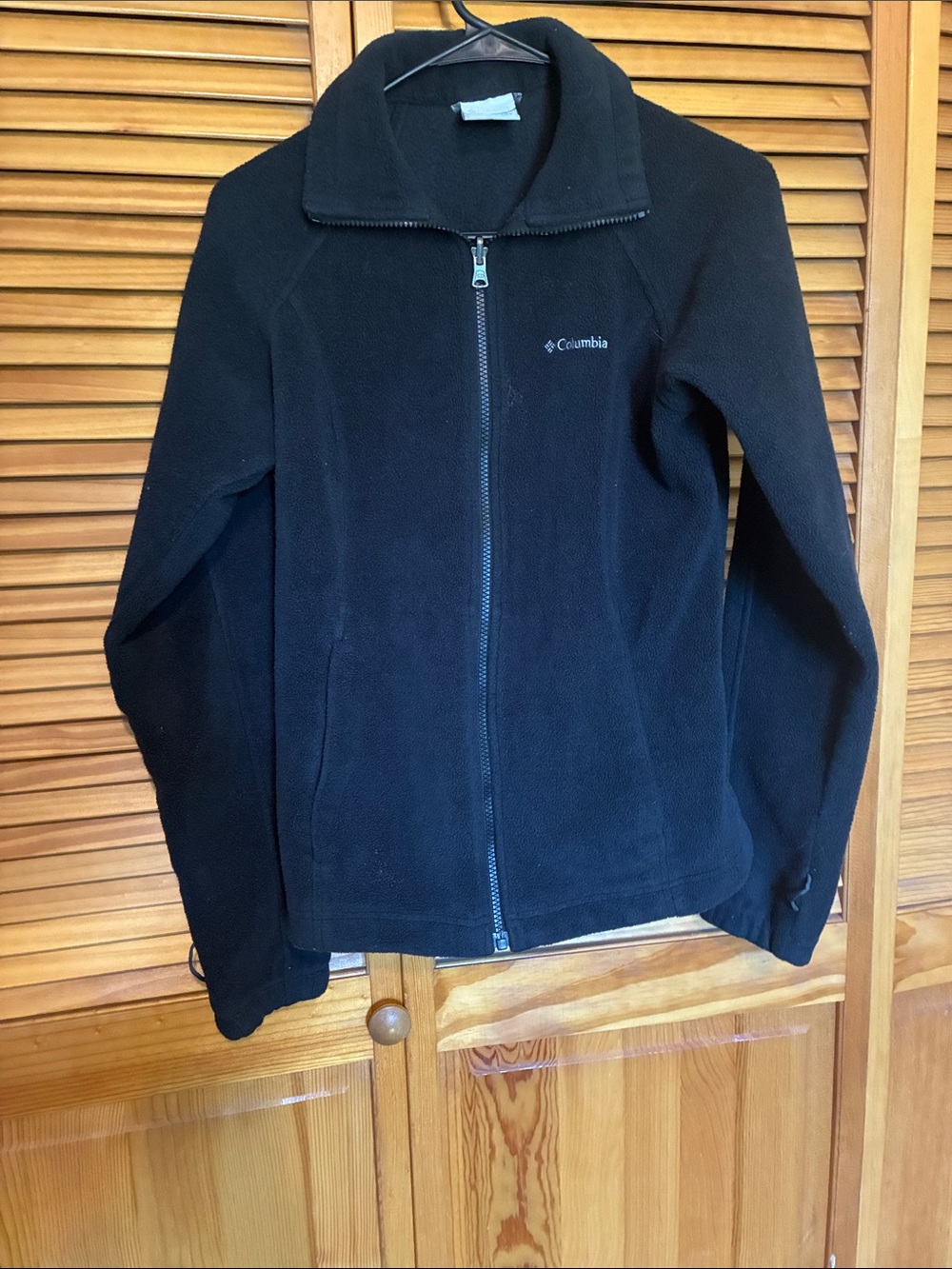 Columbia Black Full-Zip Women's Utility Fleece Jacket- Liner